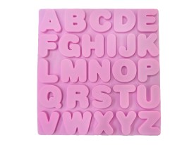 Molde letras redondeadas grandes 